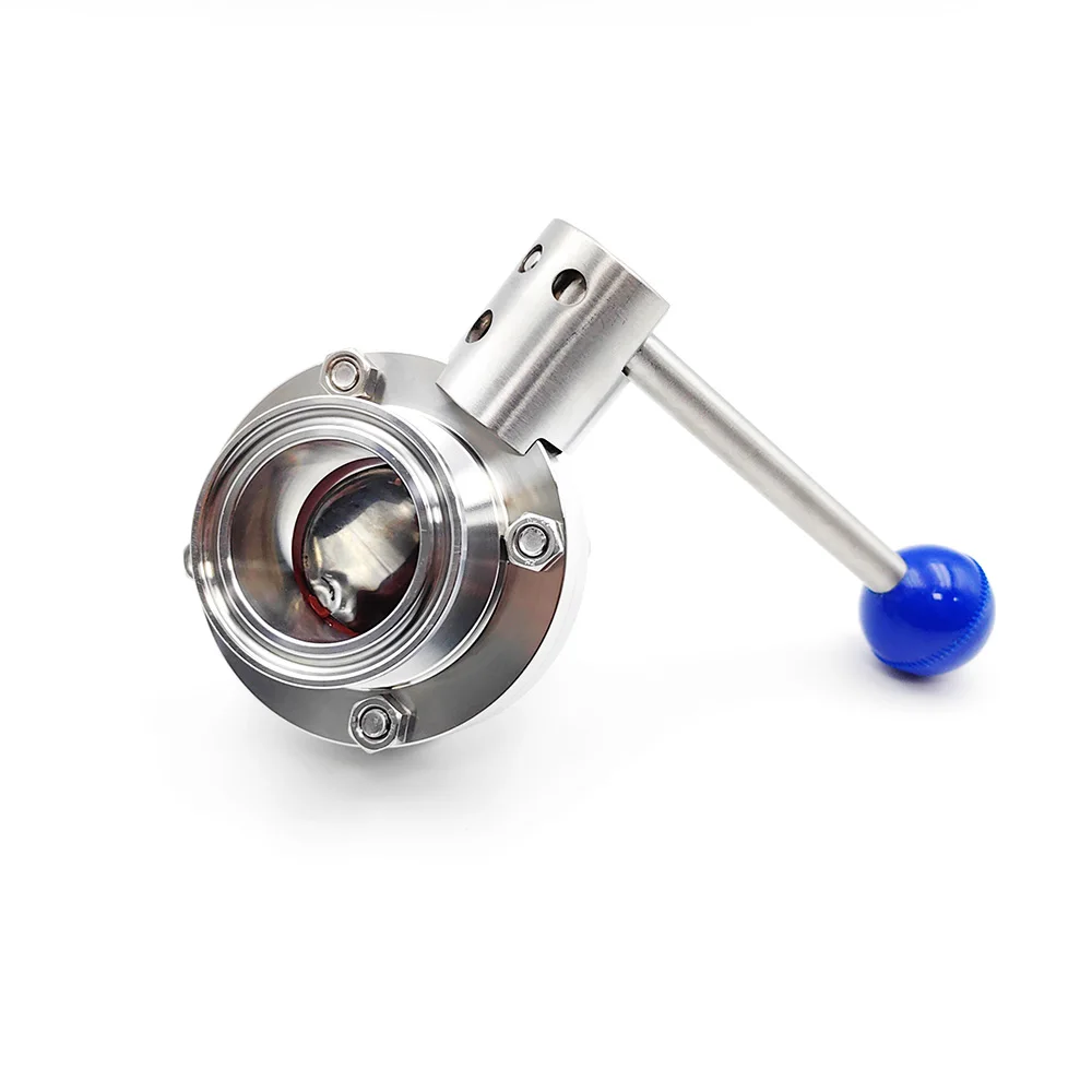 Tri Clamp 50.5/64/77.5mm 304 Stainless Steel Sanitary Butterfly Valve 19/25/38/45/51/63mm 3/4" 1"1-1/2" 2" Homebrew Beer Dairy
Tri Clamp 50.5/64/77.5mm 304 Stainless Steel Sanitary Butterfly Valve 19/25/38/45/51/63mm 3/4" 1"1-1/2" 2" Homebrew Beer Dairy