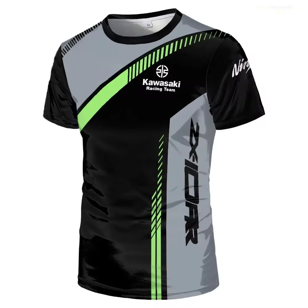 Kawasaki Motorcycle Racing Team Men T-shirt Summer Short Sleeve Women Clothing 2024 New Fashion Sport Children Tee Tops
Kawasaki Motorcycle Racing Team Men T-shirt Summer Short Sleeve Women Clothing 2024 New Fashion Sport Children Tee Tops