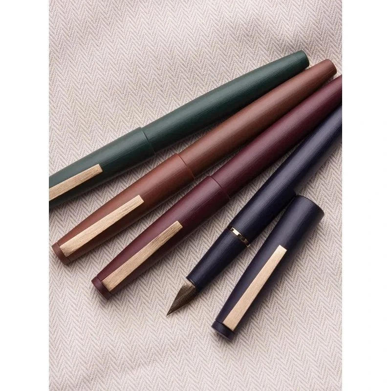 Fountain pen Jinhao 80 black brushed fiber fine tip students practice calligraphy for daily use
Fountain pen Jinhao 80 black brushed fiber fine tip students practice calligraphy for daily use