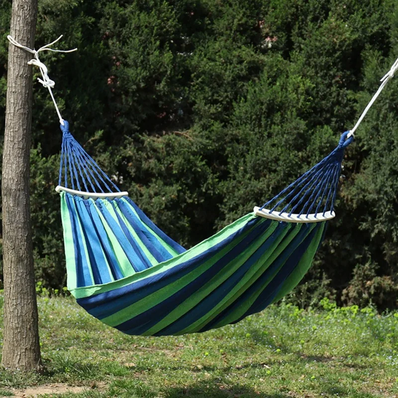 Thickened Canvas Hammock Outdoor Anti-roll Single Double Swing Rod Adult Wholesale
Thickened Canvas Hammock Outdoor Anti-roll Single Double Swing Rod Adult Wholesale
