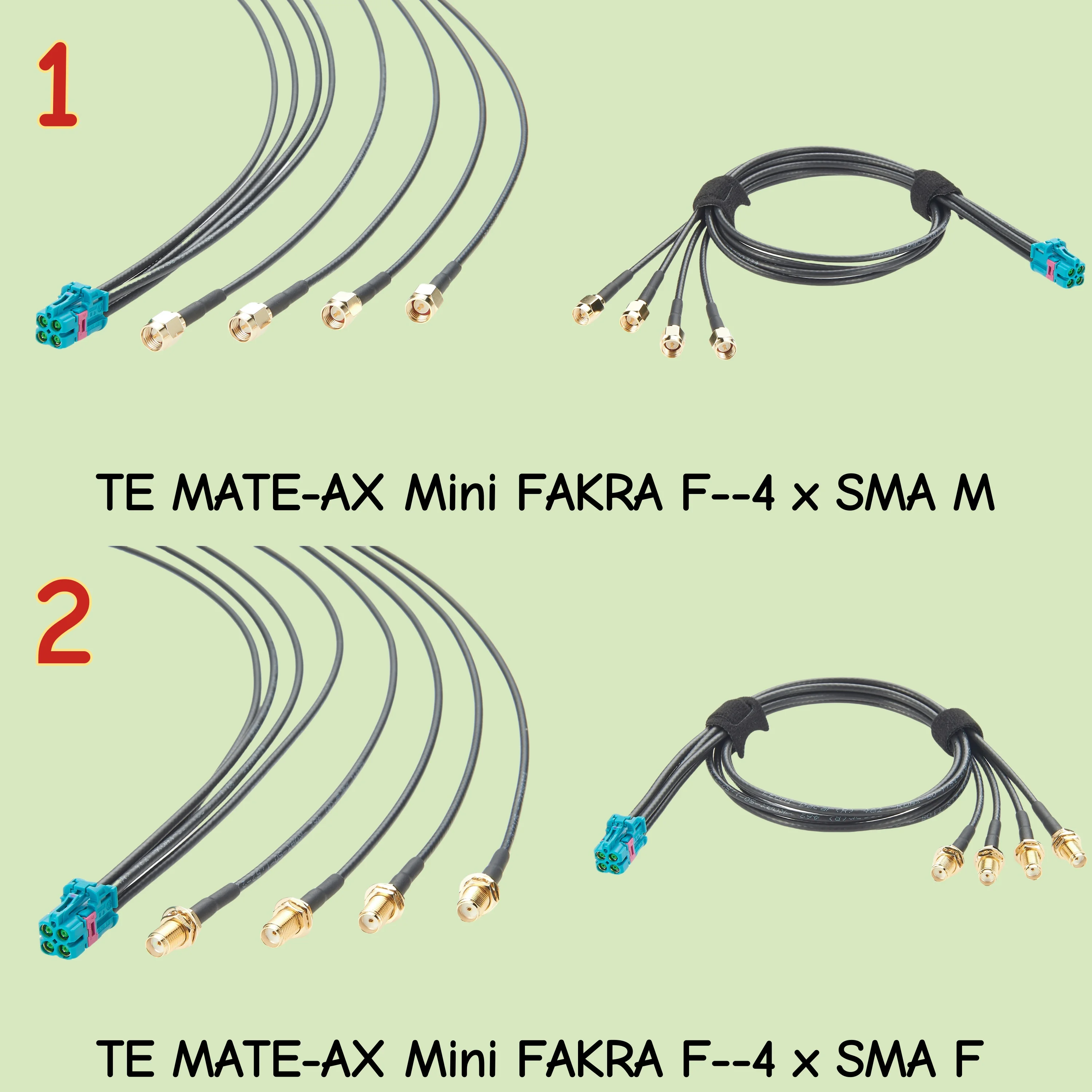 Оригинальный TE MATE-AX 4 в 1 Mini FAKRA на 4 SMA «папа/гнездо» Dacar 462 RF коаксиальный кабель GPS-антенна удлинительный кабель 50 Ом 0,5 м
Оригинальный TE MATE-AX 4 в 1 Mini FAKRA на 4 SMA «папа/гнездо» Dacar 462 RF коаксиальный кабель GPS-антенна удлинительный кабель 50 Ом 0,5 м