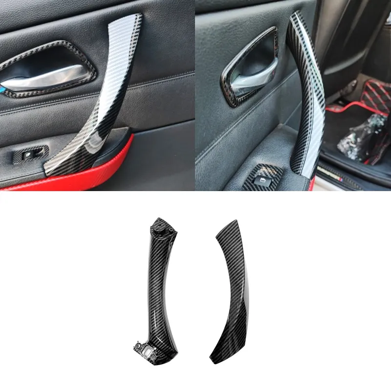 Interior Door Handle Panel Armrest Pull Cover For BMW 3 Series E90 E91 325 330 318 Sedan/Wagon ABS Carbon Fiber Car Accessories
Interior Door Handle Panel Armrest Pull Cover For BMW 3 Series E90 E91 325 330 318 Sedan/Wagon ABS Carbon Fiber Car Accessories