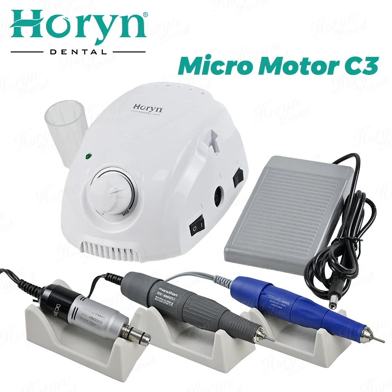 65W Excellent den tal Irrigador Electric Micro Motor 45rpm Control 105LN Handle 35K/45K/50K Polishing Nail Drill File Tools
65W Excellent den tal Irrigador Electric Micro Motor 45rpm Control 105LN Handle 35K/45K/50K Polishing Nail Drill File Tools
