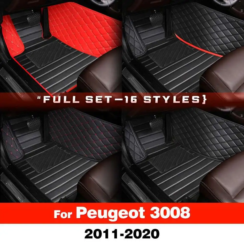 For Peugeot 3008 2011-2020 2019 2018 Custom Car Floor Mat Trunk Mat Cargo LinerAutomobile Carpet Interior Accessories Protective
For Peugeot 3008 2011-2020 2019 2018 Custom Car Floor Mat Trunk Mat Cargo LinerAutomobile Carpet Interior Accessories Protective