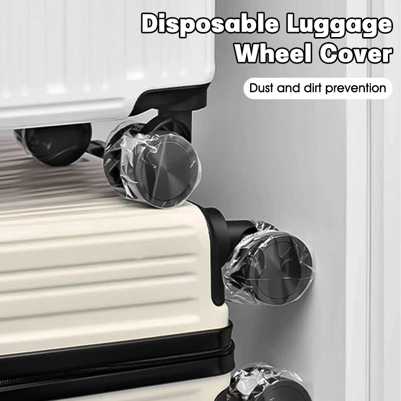 Disposable Luggage Wheel Protective Cover Dust-proof Universal Wheel Cover for Suitcase Luggage Foot Cover Protective Film
Disposable Luggage Wheel Protective Cover Dust-proof Universal Wheel Cover for Suitcase Luggage Foot Cover Protective Film