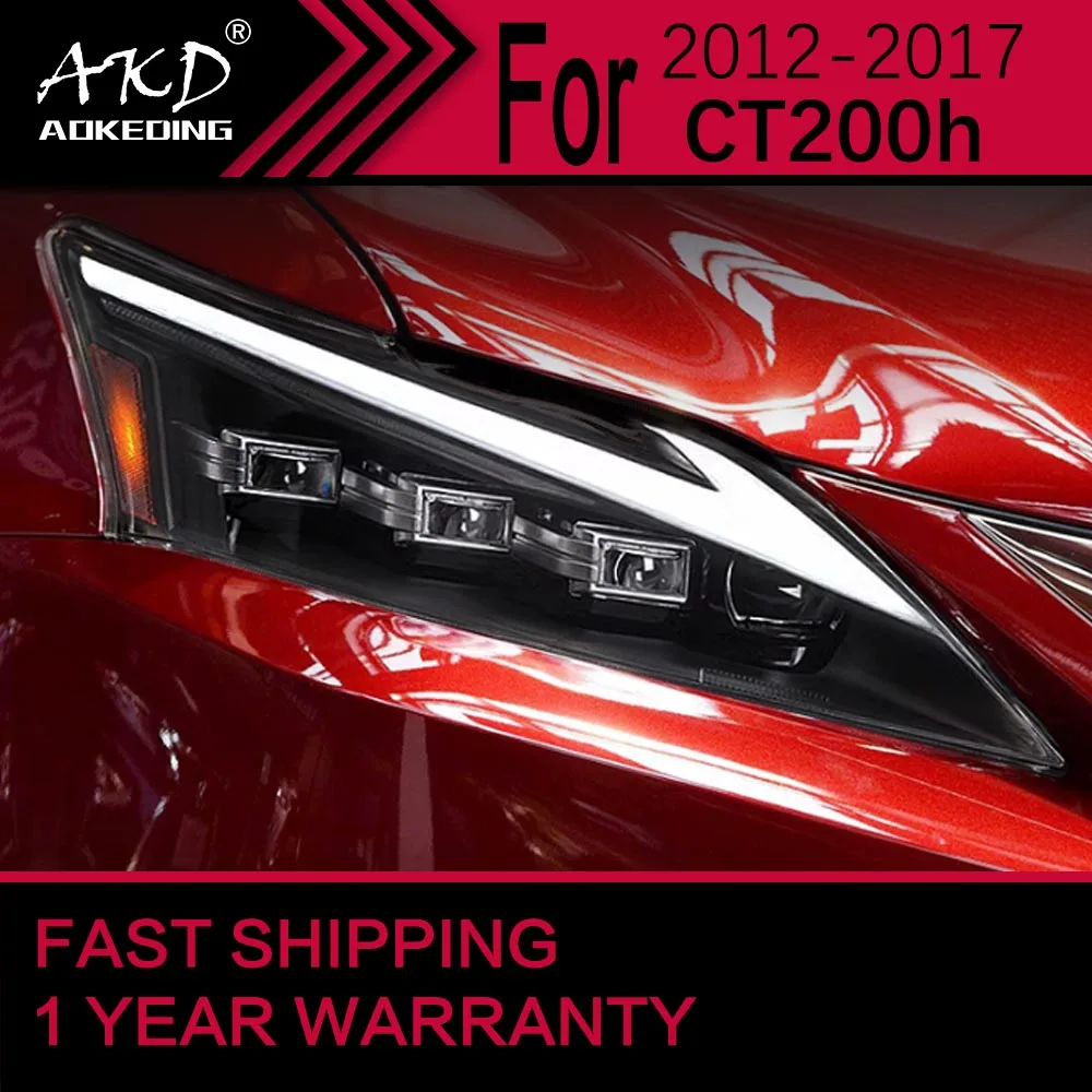 Car Lights for Lexus CT200 LED Headlight 2012-2017 CT200H Head Lamp Drl Projector Lens Automotive Accessories
Car Lights for Lexus CT200 LED Headlight 2012-2017 CT200H Head Lamp Drl Projector Lens Automotive Accessories