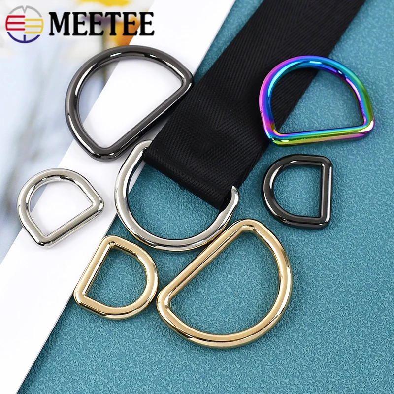 10Pcs 10-50mm Metal D Ring Buckles for Webbing Bag Strap Belt Clasp Hook Keychain Dog Collar Connector Loop DIY Craft Accessory
10Pcs 10-50mm Metal D Ring Buckles for Webbing Bag Strap Belt Clasp Hook Keychain Dog Collar Connector Loop DIY Craft Accessory