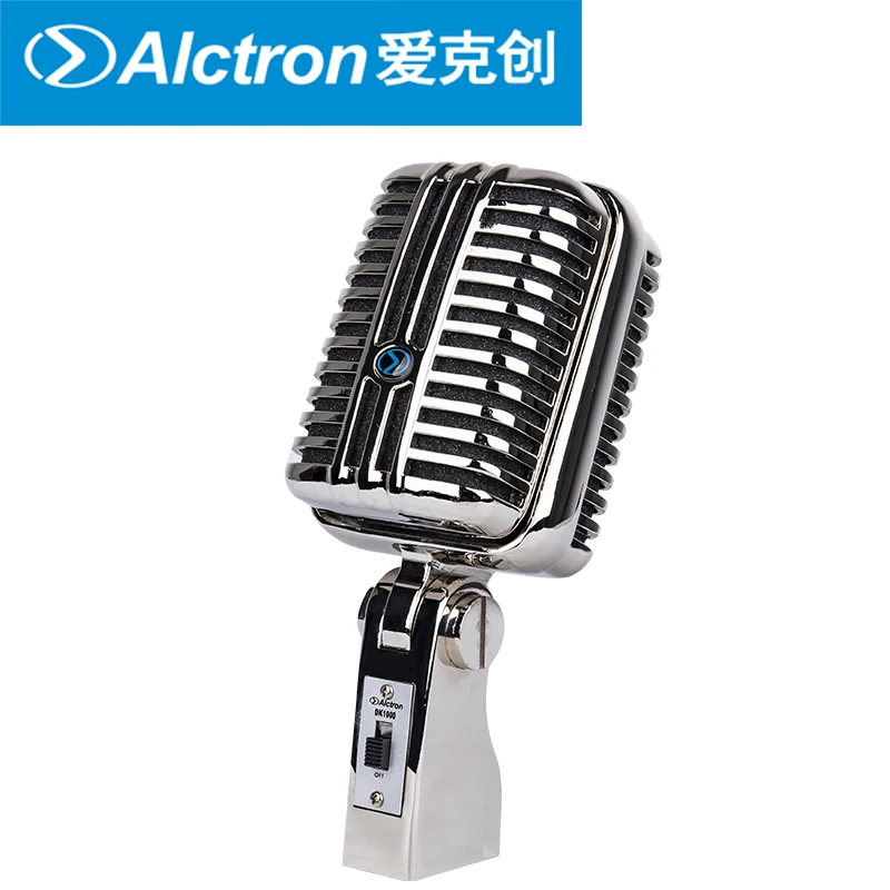 Alctron DK1000 Проводной винтажный классический микрофон Высокое качество Динамическая подвижная катушка Майк Делюкс Металлический вокал Старый стиль KTV Микрофон
Alctron DK1000 Проводной винтажный классический микрофон Высокое качество Динамическая подвижная катушка Майк Делюкс Металлический вокал Старый стиль KTV Микрофон