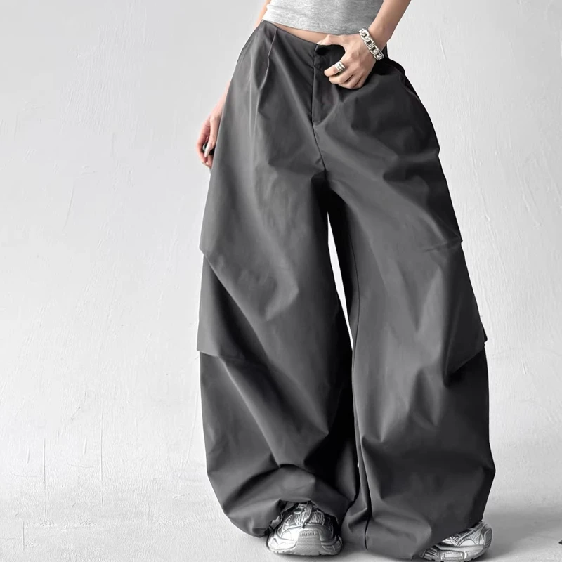 2026 Early Spring New Workwear Style High Waisted Wide Leg Pants for Women, Loose and Slimming, Casual Straight Leg
2026 Early Spring New Workwear Style High Waisted Wide Leg Pants for Women, Loose and Slimming, Casual Straight Leg