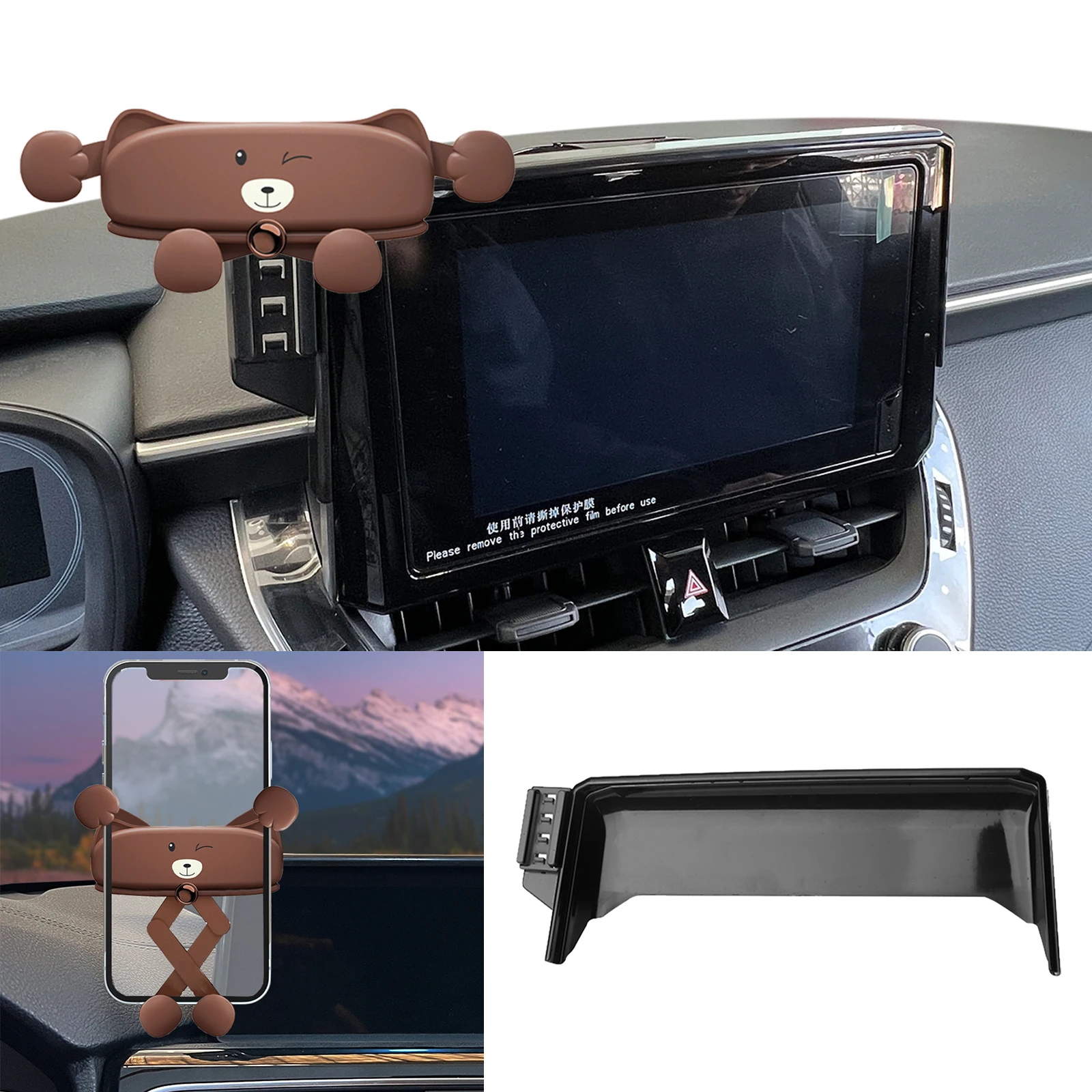 Car Phone Holder for Toyota Corolla 2019~2022 E210 8/9in cute cartoon style Screen Navigation Bracket Base Wireless Accessories
Car Phone Holder for Toyota Corolla 2019~2022 E210 8/9in cute cartoon style Screen Navigation Bracket Base Wireless Accessories