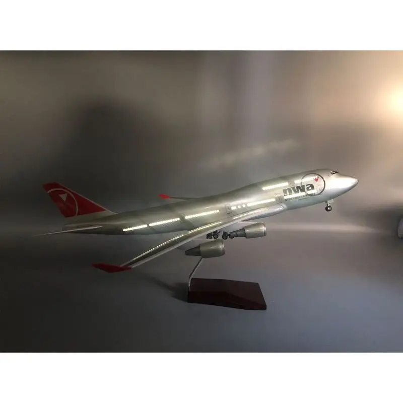 Nwa Northwest Airlines Boe ing 747 Airplane Model 47Cm Simulated Static Aircraft With Led Light With Wheels Collection HomeDecor
Nwa Northwest Airlines Boe ing 747 Airplane Model 47Cm Simulated Static Aircraft With Led Light With Wheels Collection HomeDecor