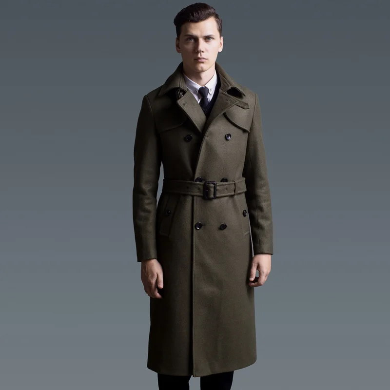 Male Long Wool Coats British Fashion Classic Luxury Woolen Jackets Men Double Breasted Overcoat Casual Slim Vintage Trench Coat
Male Long Wool Coats British Fashion Classic Luxury Woolen Jackets Men Double Breasted Overcoat Casual Slim Vintage Trench Coat