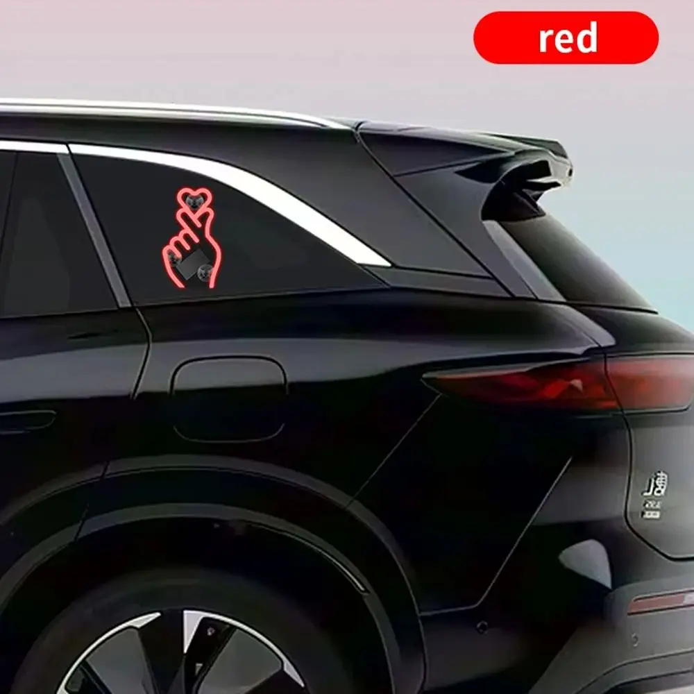 Solar-Powered Love Car Window Light Heart-Shaped Light/Vibration Sensing LED Triangle Car Lamp 5-modes Removable
Solar-Powered Love Car Window Light Heart-Shaped Light/Vibration Sensing LED Triangle Car Lamp 5-modes Removable