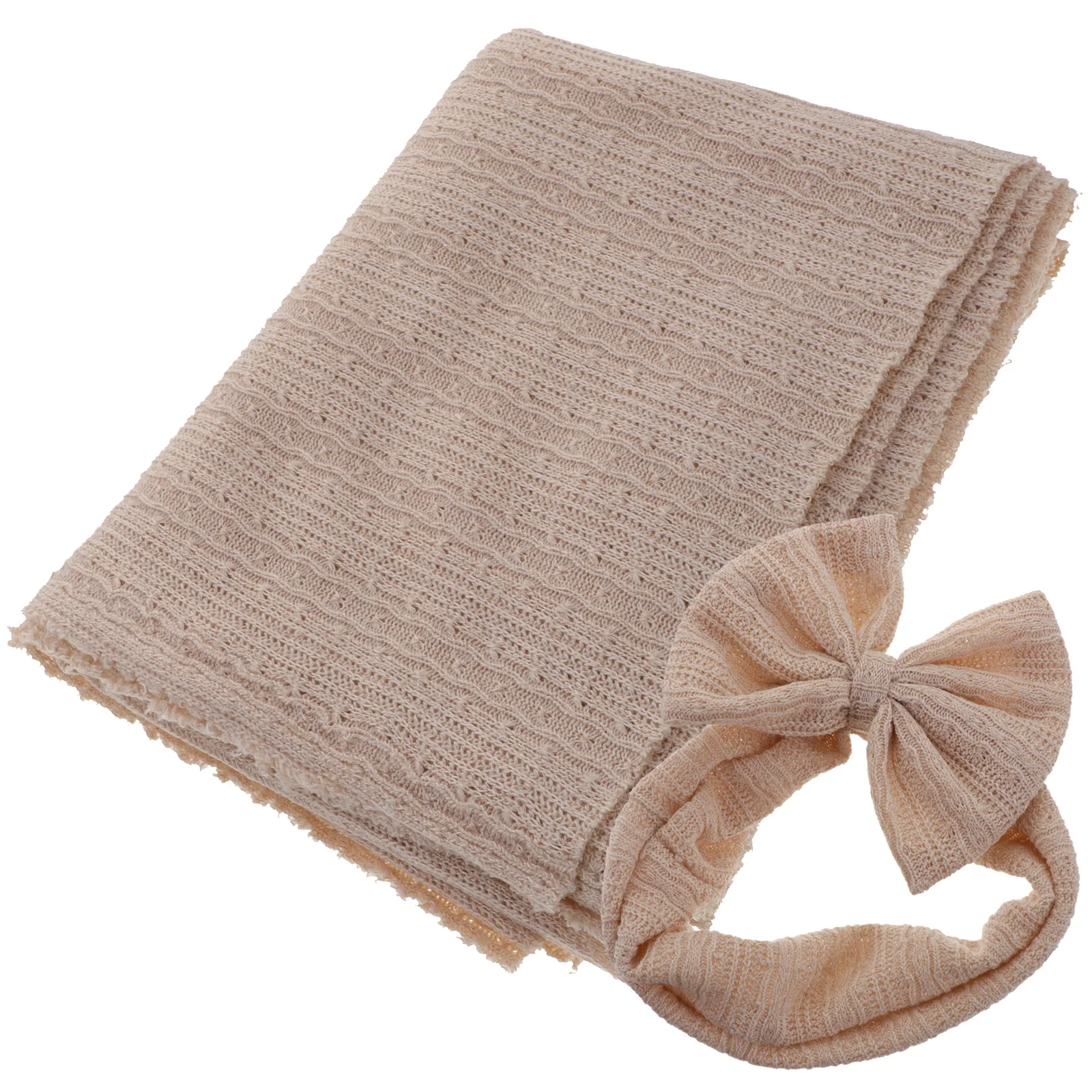 Soft Anti-Shock Swaddle Blanket Beige Stretchy Receiving Blanket Newborn Wrap Nursing Hugging Washable Reusable for Boy
Soft Anti-Shock Swaddle Blanket Beige Stretchy Receiving Blanket Newborn Wrap Nursing Hugging Washable Reusable for Boy