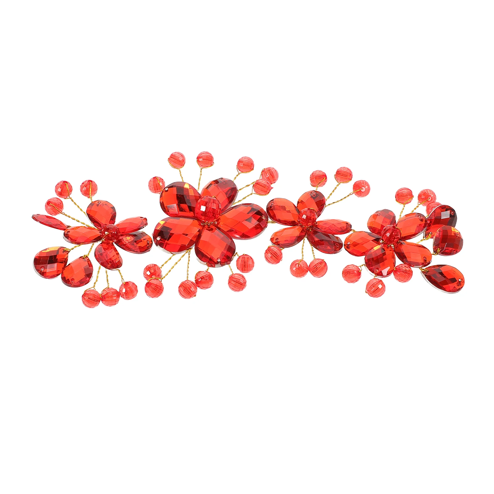 Burgundy Crystal Headpiece Soft Teardrop Flower Hair Band Women Bridal Wedding Accessories Hair Vines Up Style
Burgundy Crystal Headpiece Soft Teardrop Flower Hair Band Women Bridal Wedding Accessories Hair Vines Up Style