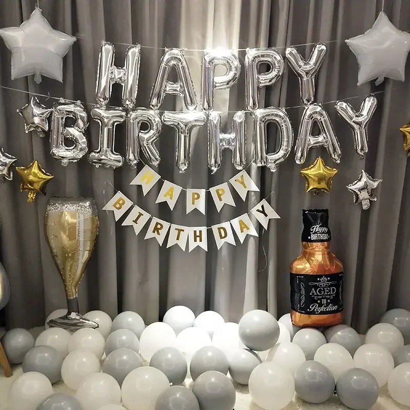 13pcs Happy Birthday DecorationBalloonsRose Gold Letter Foil Ballons PartyAnniversaire Kids Adult Birthday Alphabet Balloons Set
13pcs Happy Birthday DecorationBalloonsRose Gold Letter Foil Ballons PartyAnniversaire Kids Adult Birthday Alphabet Balloons Set