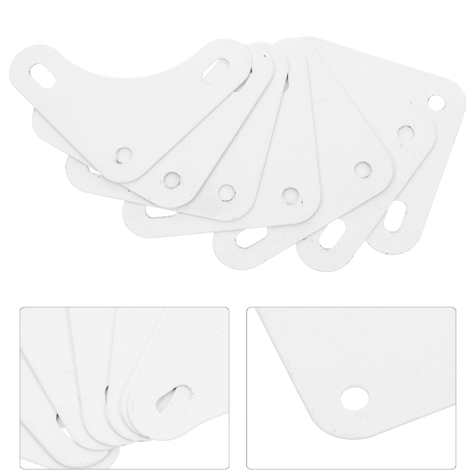 8Pcs Heavy Duty Corner Braces Angle Steel L Brackets White Reinforced Shelving Support Furniture Flat Corner Brackets
8Pcs Heavy Duty Corner Braces Angle Steel L Brackets White Reinforced Shelving Support Furniture Flat Corner Brackets