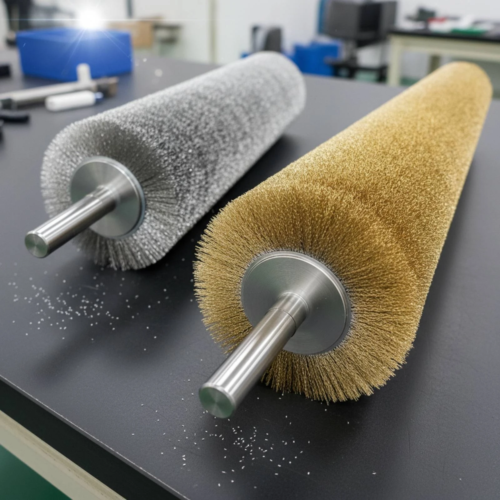 Stainless Steel Wire Brush Roller Rust Removal Industrial Polishing Brush Roller Machine Part Heavy Duty
Stainless Steel Wire Brush Roller Rust Removal Industrial Polishing Brush Roller Machine Part Heavy Duty