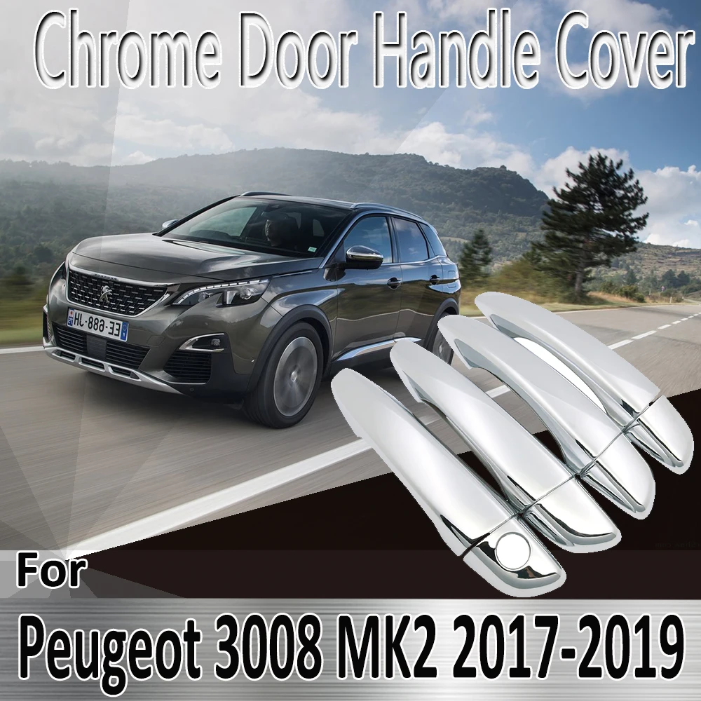 Для Peugeot 3008 MK2 2017 2018 2019, стильные наклейки, украшения, хромированная дверная ручка, крышка, краска, ремонт автомобильных аксессуаров
Для Peugeot 3008 MK2 2017 2018 2019, стильные наклейки, украшения, хромированная дверная ручка, крышка, краска, ремонт автомобильных аксессуаров