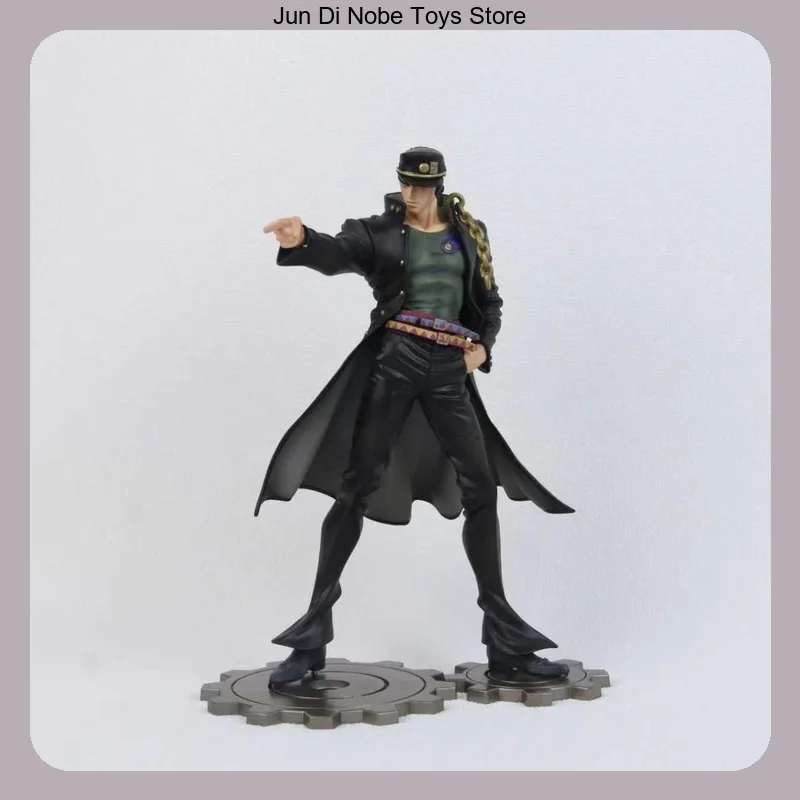 26cm JoJo's Bizarre Adventure Jotaro Kujo Standing Pose Anime Figure Model Statue Collection Desktop Decoration Ornament Toys
26cm JoJo's Bizarre Adventure Jotaro Kujo Standing Pose Anime Figure Model Statue Collection Desktop Decoration Ornament Toys