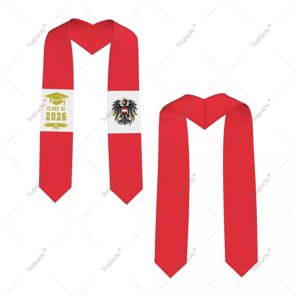 Austria Flag Class Of 2026 Graduation Stole Sash Scarf For International Students Proud Ceremony Adult Unisex
Austria Flag Class Of 2026 Graduation Stole Sash Scarf For International Students Proud Ceremony Adult Unisex
