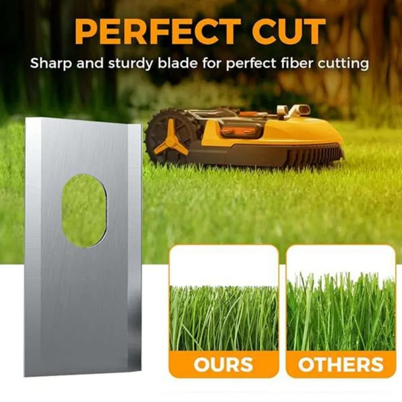 ABGH-Replacement Blades With Screws 24Pcs For Dreame Smart Lawn Mower Robotic Lawnmower Blades
ABGH-Replacement Blades With Screws 24Pcs For Dreame Smart Lawn Mower Robotic Lawnmower Blades