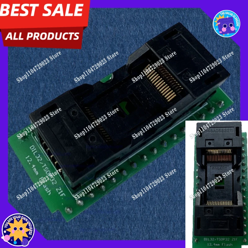 Low price and high quality TSOP32-DIP32 adapter, suitable for IC width 8mm * 14mm CNV-TSOP-EP1M32
Low price and high quality TSOP32-DIP32 adapter, suitable for IC width 8mm * 14mm CNV-TSOP-EP1M32