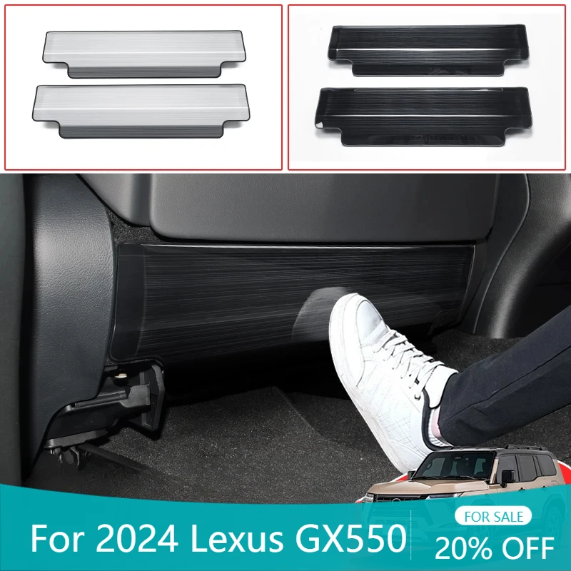 Защитная панель сиденья из нержавеющей стали, обновленные аксессуары для интерьера, украшение, тюнинговая модификация для 2024 Lexus GX550 GX 550
Защитная панель сиденья из нержавеющей стали, обновленные аксессуары для интерьера, украшение, тюнинговая модификация для 2024 Lexus GX550 GX 550
