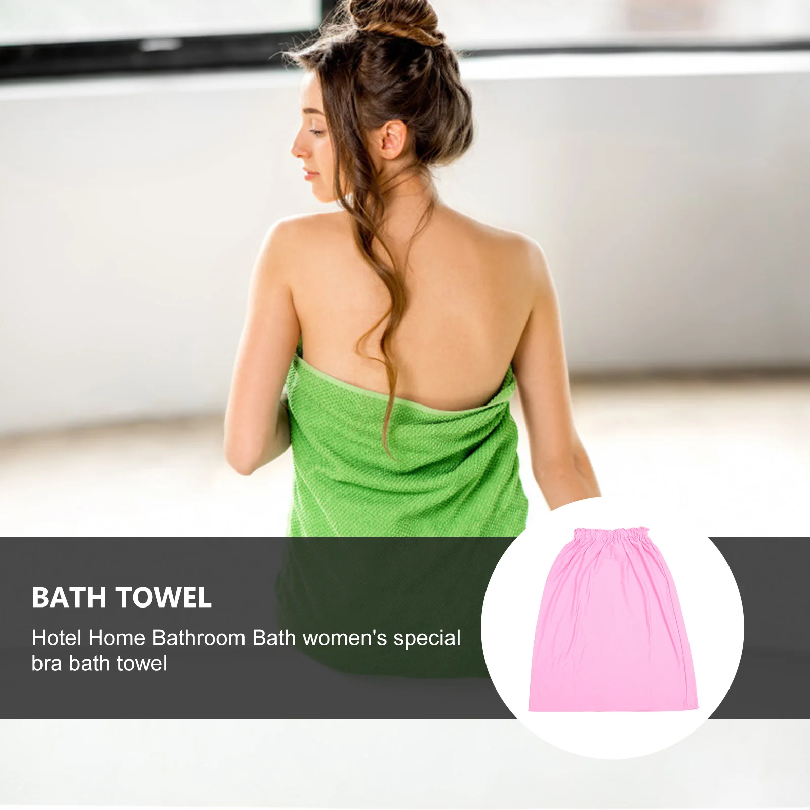 1Pcs Cotton Bath Towel for Women Supple Bathrobe with High Absorption Thick Material Machine Washable Shower Towel for Bathroom
1Pcs Cotton Bath Towel for Women Supple Bathrobe with High Absorption Thick Material Machine Washable Shower Towel for Bathroom