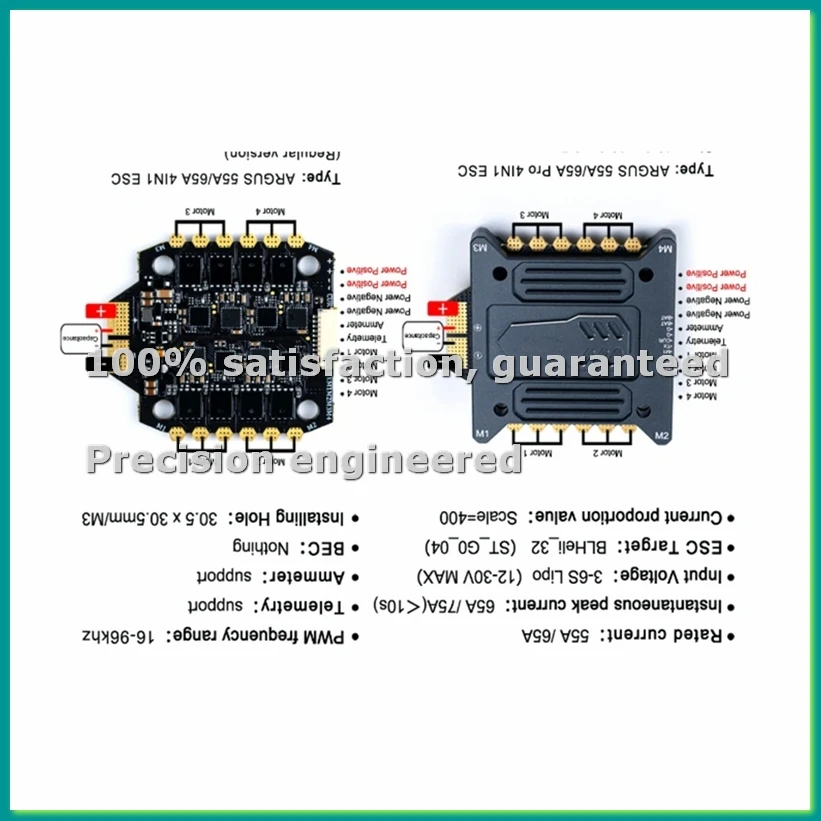 ARGUS 55A ESC FPV Racing Freestyle Flight 3-6S 32Bit-TCES