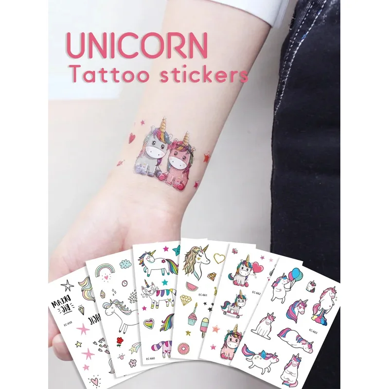 10sheets Waterproof Temporary Tattoos Fake Tattoo for Kids Birthday Party Supplies, Star Unicorn Tattoo Stickers
10sheets Waterproof Temporary Tattoos Fake Tattoo for Kids Birthday Party Supplies, Star Unicorn Tattoo Stickers
