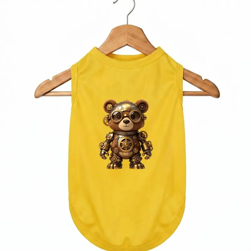 Dog Summer Ice Silk Vest Mech Bear Breathable Small Dog Non-Cotton
Dog Summer Ice Silk Vest Mech Bear Breathable Small Dog Non-Cotton