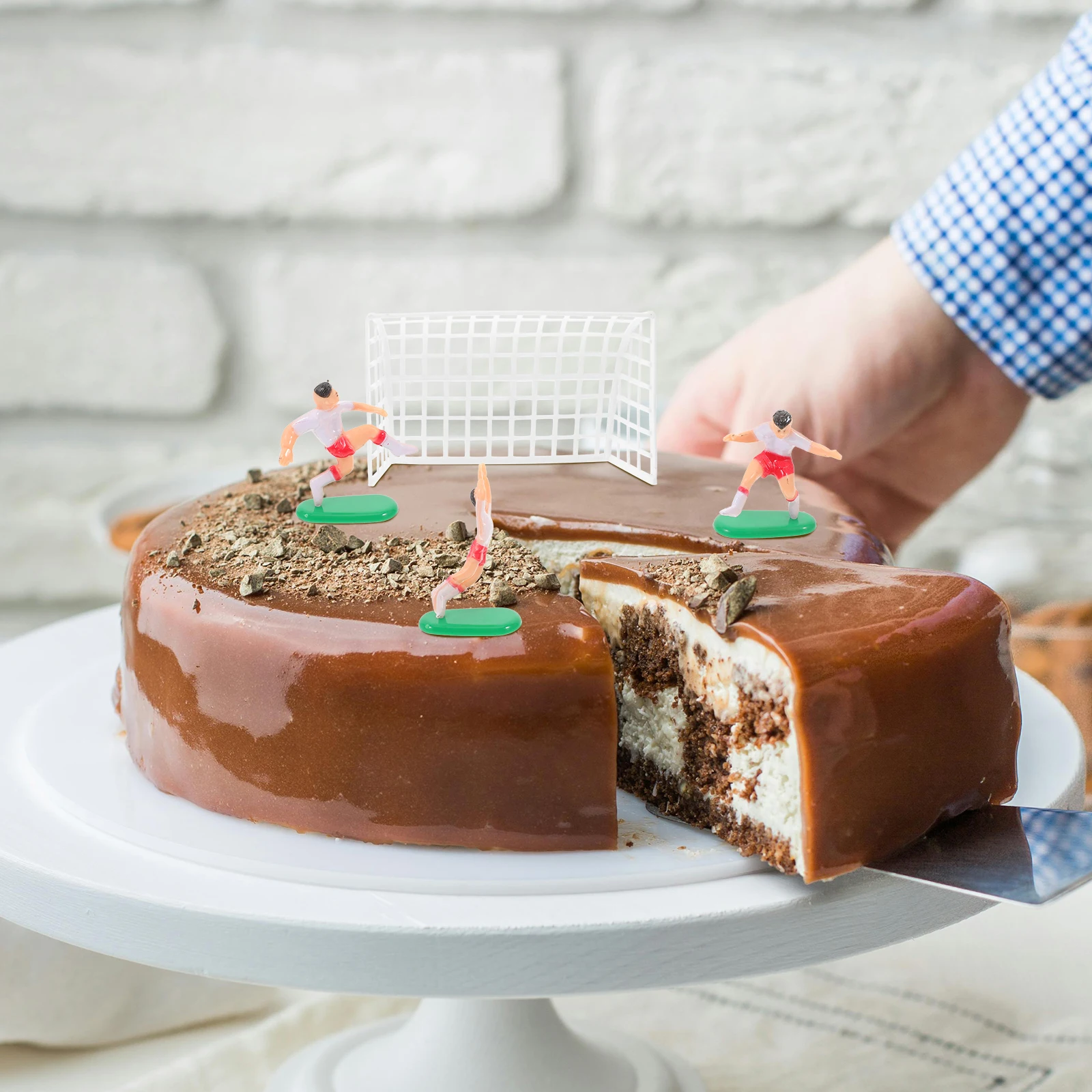 Football Team Decoration Soccer Cake Decorations Birthday Ornament Dessert Decorative Topper Kit
Football Team Decoration Soccer Cake Decorations Birthday Ornament Dessert Decorative Topper Kit