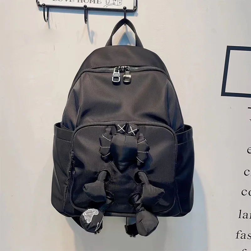 Women's waterproof nylon backpack with doll leisure large capacity backpack travel bag commuting bag for women ladies female New
Women's waterproof nylon backpack with doll leisure large capacity backpack travel bag commuting bag for women ladies female New