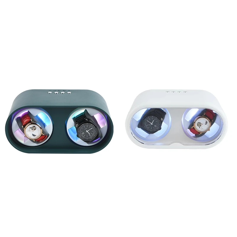 2-слотовый механизм для намотки часов, чехол для хранения часов, механическое устройство для намотки часов, тихий мотор, БЕЛЫЙ 
2-слотовый механизм для намотки часов, чехол для хранения часов, механическое устройство для намотки часов, тихий мотор, БЕЛЫЙ