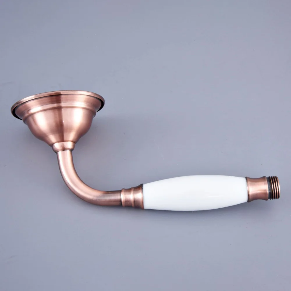 Antique Red Copper Brass Ceramic Telephone Shape Hand Spray Handheld Shower head / Bathroom Accessory (Standard 1/2") ahh129
Antique Red Copper Brass Ceramic Telephone Shape Hand Spray Handheld Shower head / Bathroom Accessory (Standard 1/2") ahh129