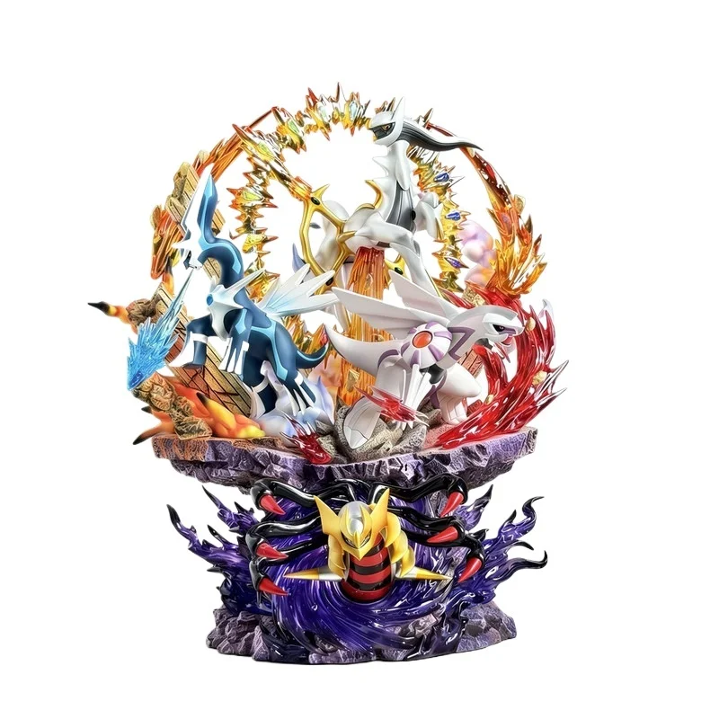 Коллекционная фигурка BKM Pokemon Gk со светодиодной подсветкой Arceus Dialga Palkia Giratina, коллекционная модель, украшение для рабочего стола, подарок для любителей аниме
Коллекционная фигурка BKM Pokemon Gk со светодиодной подсветкой Arceus Dialga Palkia Giratina, коллекционная модель, украшение для рабочего стола, подарок для любителей аниме