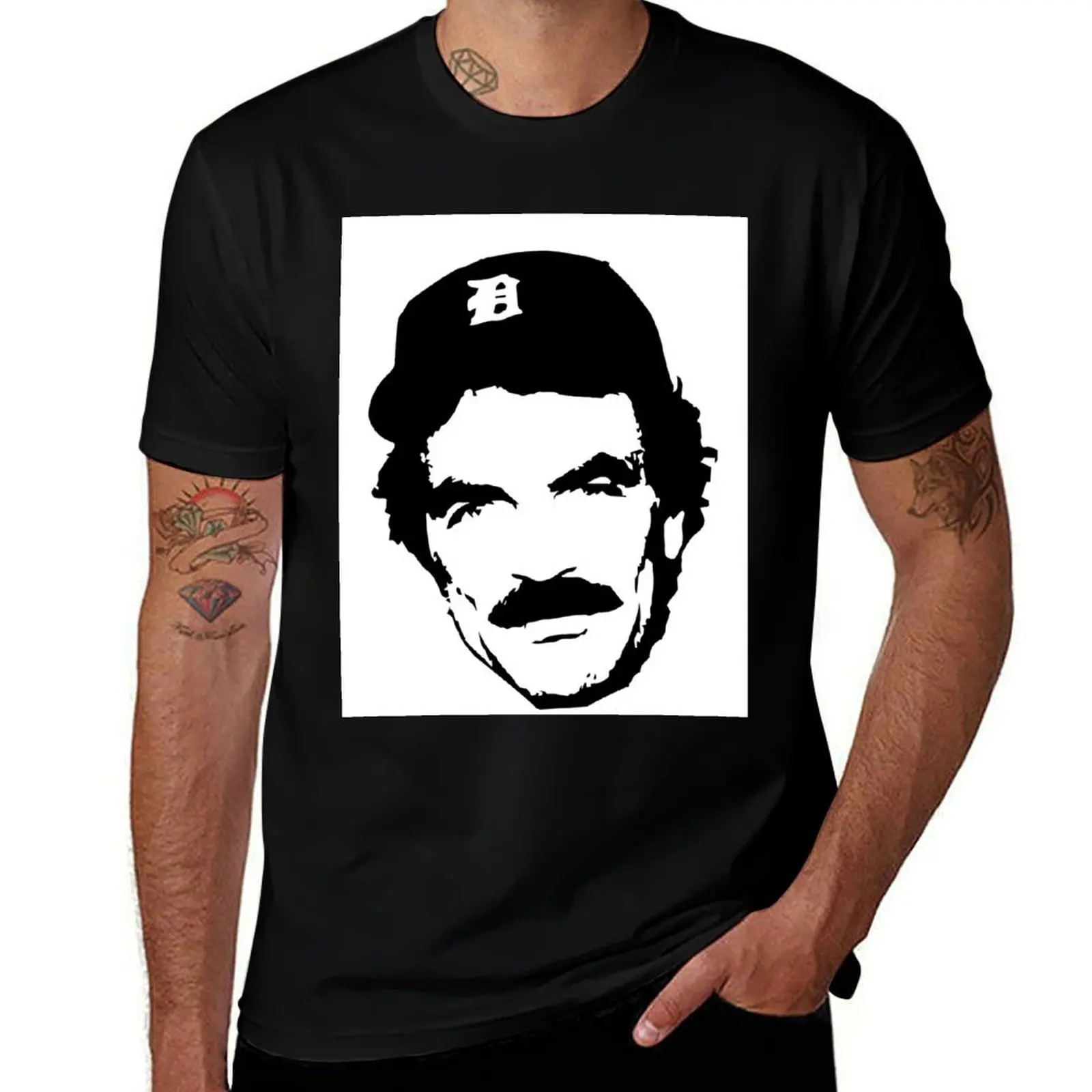 Magnum pi - Tom Selleck T-Shirt Man t-shirt Clothing shirts graphic summer shirt T-shirts for men cotton
Magnum pi - Tom Selleck T-Shirt Man t-shirt Clothing shirts graphic summer shirt T-shirts for men cotton