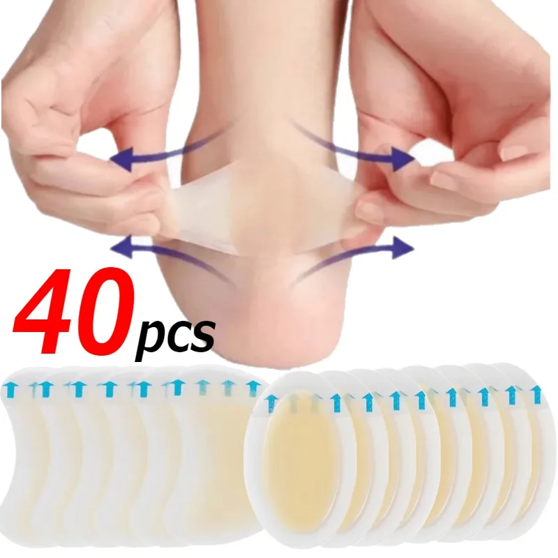 20/40pcs Blister Plasters Invisible Hydrocolloid Gel Blister Bandages Blister Cushion Pad for Heel Foot Toe and Guard Skin
20/40pcs Blister Plasters Invisible Hydrocolloid Gel Blister Bandages Blister Cushion Pad for Heel Foot Toe and Guard Skin