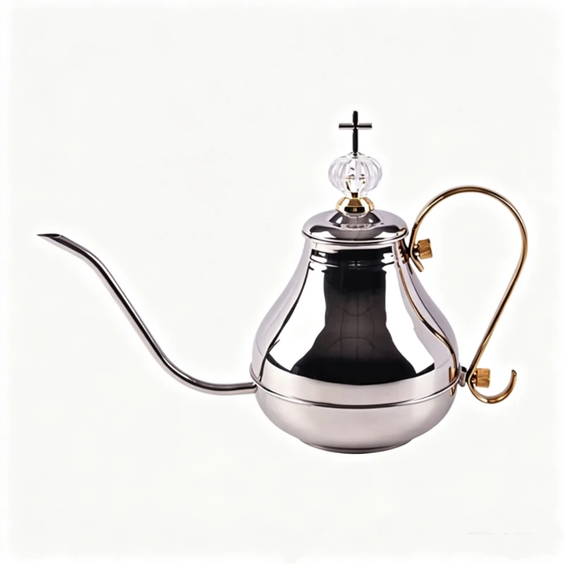 Joellyn Stainless Steel Pouring Kettle with Luxury Gold Handle Food Grade 304 Oil Dispenser Church Household Jug with Decorative
Joellyn Stainless Steel Pouring Kettle with Luxury Gold Handle Food Grade 304 Oil Dispenser Church Household Jug with Decorative