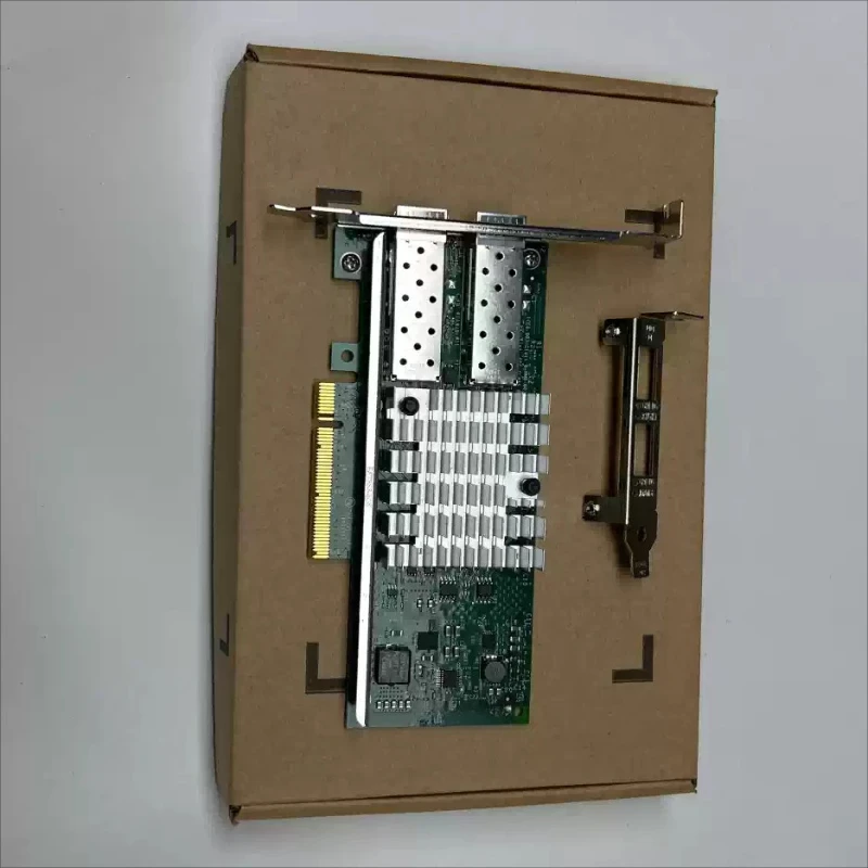 Для Intel X520-SR2 E10G42BFSR двухпортовый 10G SFP+ NIC 82599ES PCIe 2.0 x8, оригинальный, с защитой от подделок, в наличии
Для Intel X520-SR2 E10G42BFSR двухпортовый 10G SFP+ NIC 82599ES PCIe 2.0 x8, оригинальный, с защитой от подделок, в наличии