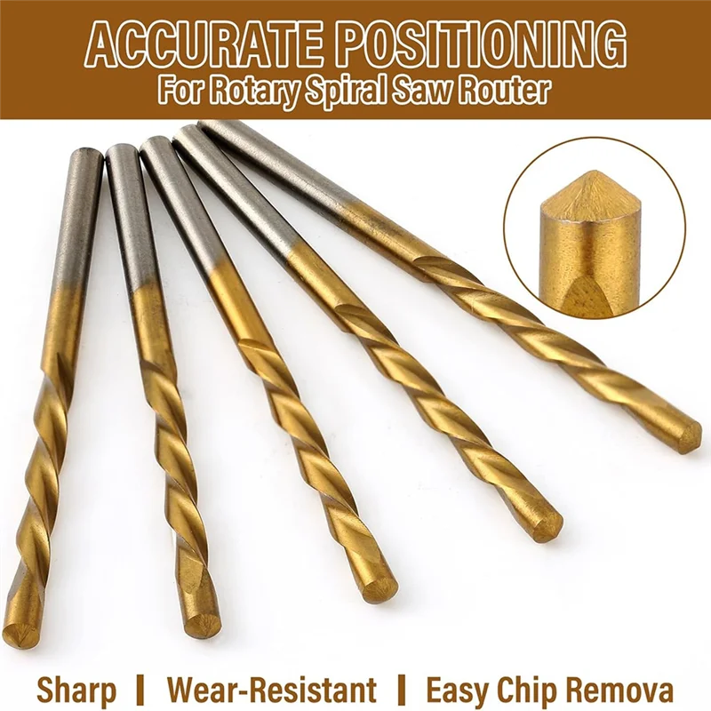 A43F-50 Pieces Drywall Pilot Point Cutting Drill Bits 1/8 Inch Diameter Drywall Drill Bits Drywall Tools For Spiral Saw
A43F-50 Pieces Drywall Pilot Point Cutting Drill Bits 1/8 Inch Diameter Drywall Drill Bits Drywall Tools For Spiral Saw