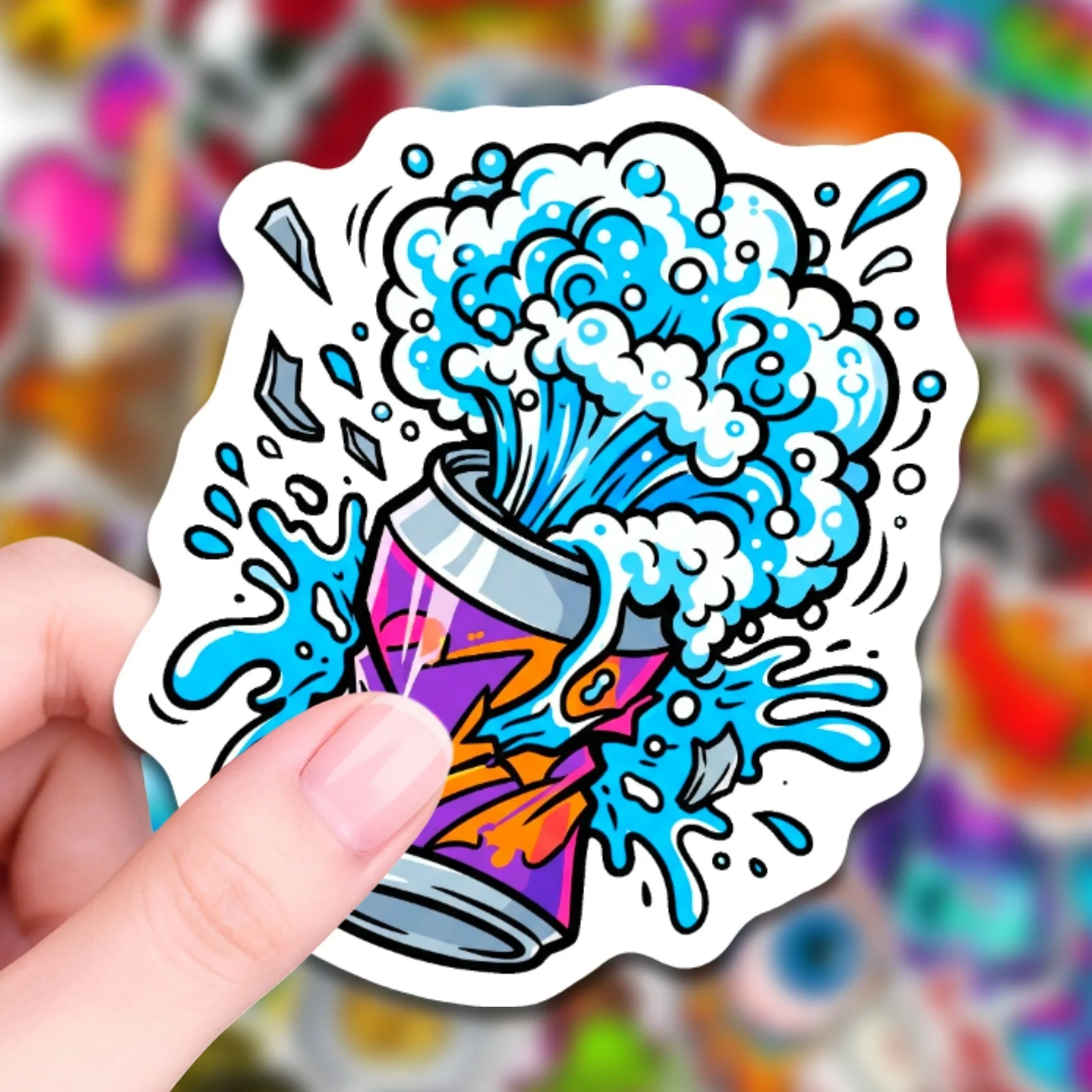 50 PCS Cartoon Game Doodle Stickers Exaggerated Art Decorate Skate Phone Case Cup Helmet Suitcase Waterproof Decals
50 PCS Cartoon Game Doodle Stickers Exaggerated Art Decorate Skate Phone Case Cup Helmet Suitcase Waterproof Decals
