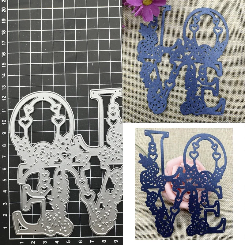 Love Metal Cutting Die Stencil for DIY Scrapbooking Album Paper Card Decor Craft Embossing Die
Love Metal Cutting Die Stencil for DIY Scrapbooking Album Paper Card Decor Craft Embossing Die