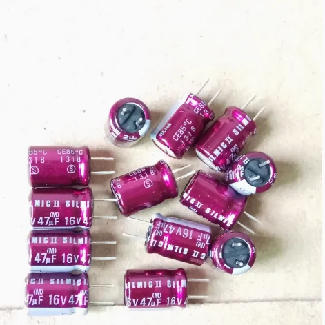 20pcs/lot Japanese original ELNA SILMIC II 16V 47UF 8X12MM audio electrolytic capacitors free shipping
20pcs/lot Japanese original ELNA SILMIC II 16V 47UF 8X12MM audio electrolytic capacitors free shipping