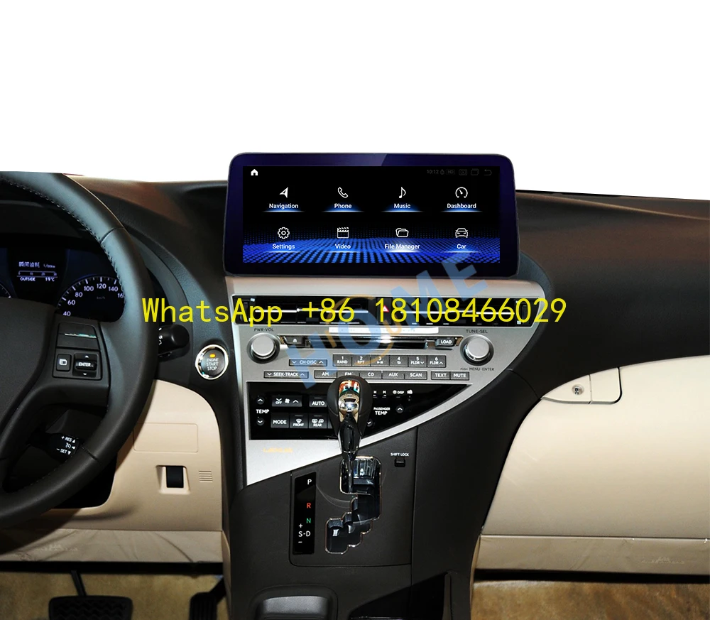 12.5 Inch Qualcomm Android 12 Wireless CarPlay for Lexus RX RX270 RX350 RX450H 2009-2015 Multimedia Video Player Auto SWC DSP
12.5 Inch Qualcomm Android 12 Wireless CarPlay for Lexus RX RX270 RX350 RX450H 2009-2015 Multimedia Video Player Auto SWC DSP