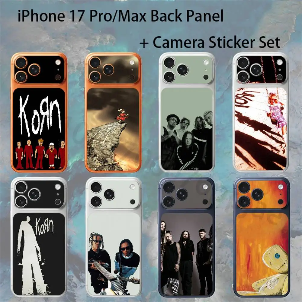 Rock Band K-Korn For iPhone 17pro/Max Full body Back Cover Decal Skin Colorful Rear Protective Sticker Film
Rock Band K-Korn For iPhone 17pro/Max Full body Back Cover Decal Skin Colorful Rear Protective Sticker Film