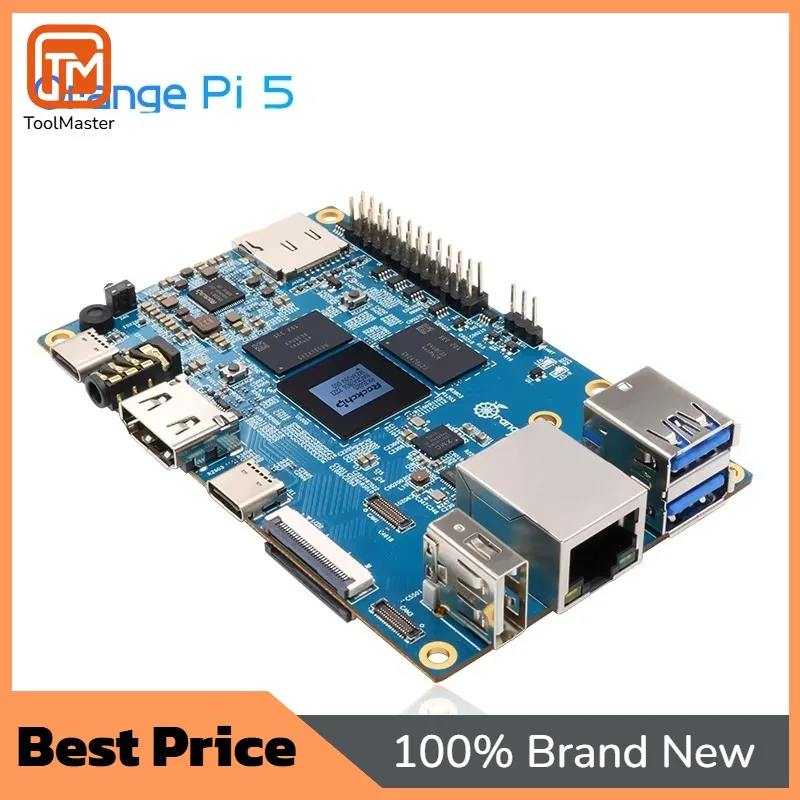 【Hot Sale】Orange Pi 5 Set 16G+Wi-Fi6/BT5.0 Module 5V4A Type-C Power Supply Metal Case RK3588S SSD Gigabit Ethernet Single Board
【Hot Sale】Orange Pi 5 Set 16G+Wi-Fi6/BT5.0 Module 5V4A Type-C Power Supply Metal Case RK3588S SSD Gigabit Ethernet Single Board