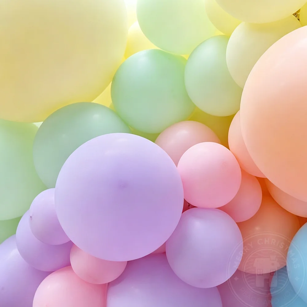 Premium Macaron Color Latex Balloons 5-36 Inch Assorted Sizes Soft Pastel Globos for DIY Balloon Arch Garland Wedding Birthday
Premium Macaron Color Latex Balloons 5-36 Inch Assorted Sizes Soft Pastel Globos for DIY Balloon Arch Garland Wedding Birthday