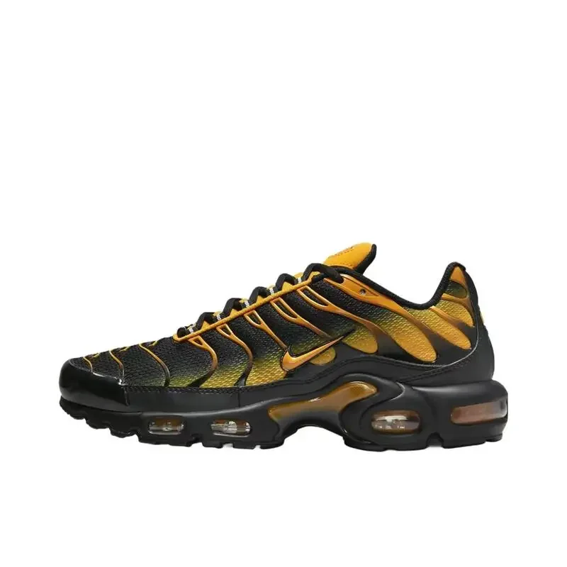 Nike Air Max Plus Men and Women "Black Pink" Shock-absorbing Non Slip Wear-resistant Low Cut Sports Leisure Shoes Black Golden
Nike Air Max Plus Men and Women "Black Pink" Shock-absorbing Non Slip Wear-resistant Low Cut Sports Leisure Shoes Black Golden